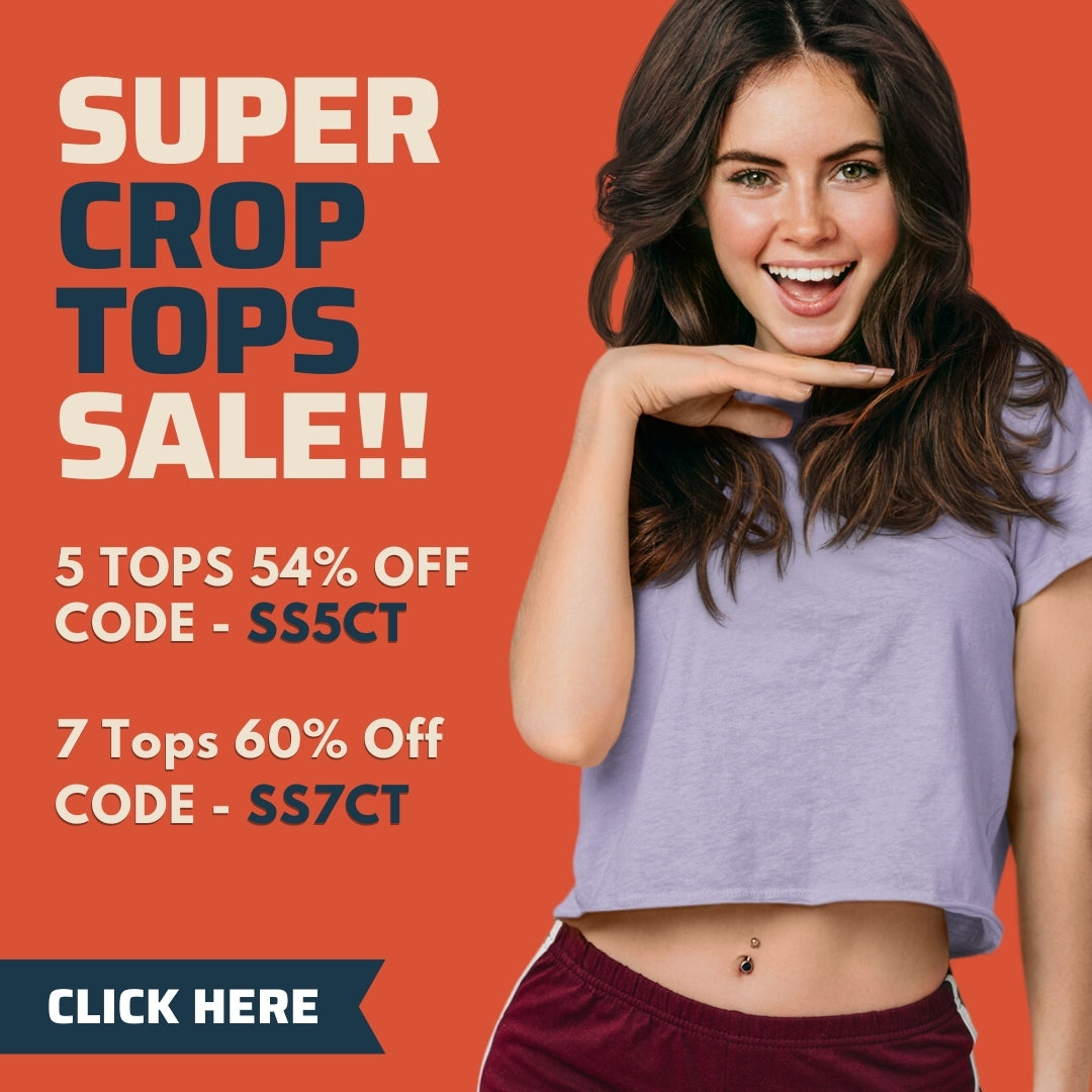 Basic Crop Tops - Septermber Steal Deals!